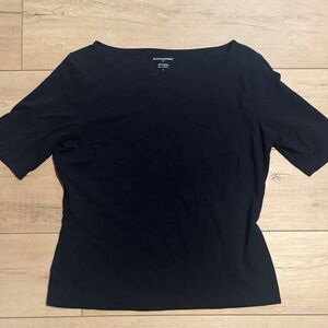 Banana Republic Black Short Sleeve Top
